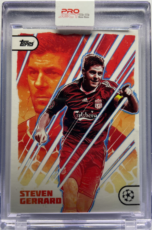 Steven Gerrard By John Guydo Topps Project 22