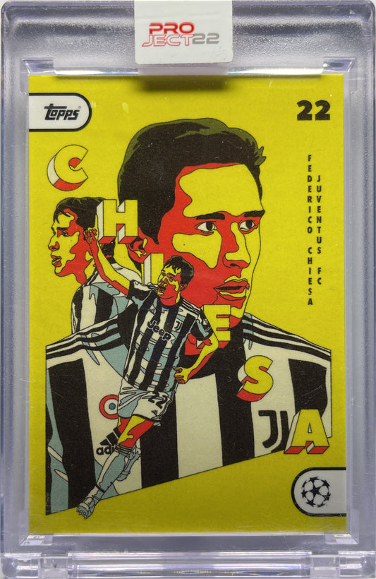 Federico Chiesa By Timba Smits Topps Project 22