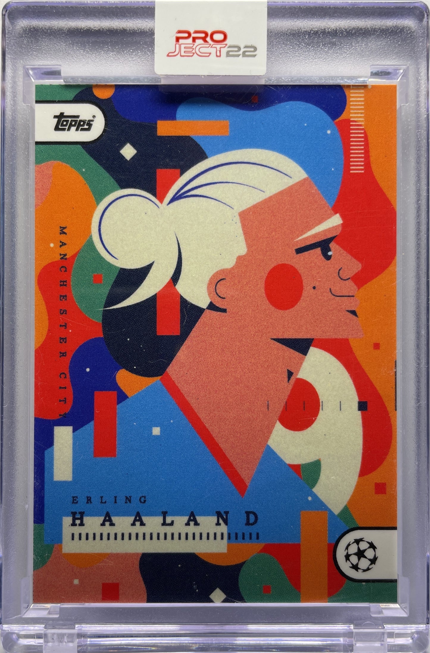 Erling Haaland By Neil Stevens Topps Project 22