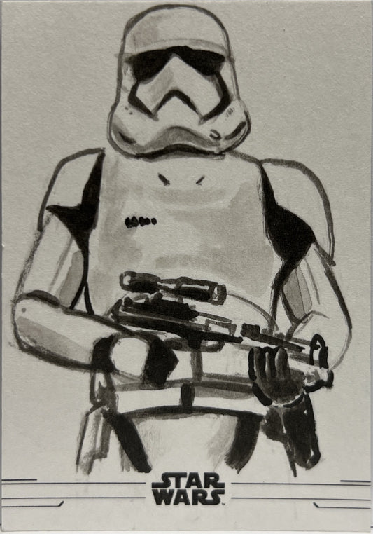 Neil Camera Autograph On Card Sketch Topps Star Wars Masterworks 2024