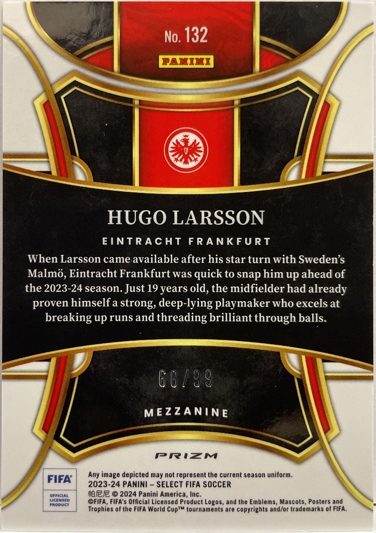 Hugo Larsson 68/99 Mezzanine Winter Camo Select Fifa 2023/24