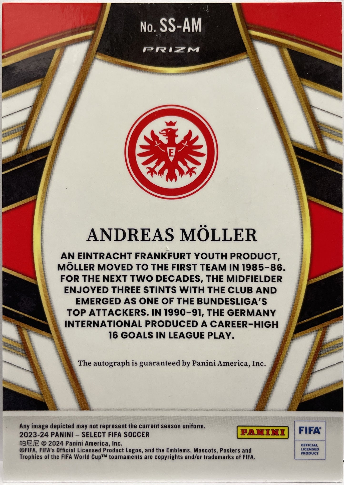 Andreas Moller Autograph Signatures Select Fifa 2023/24