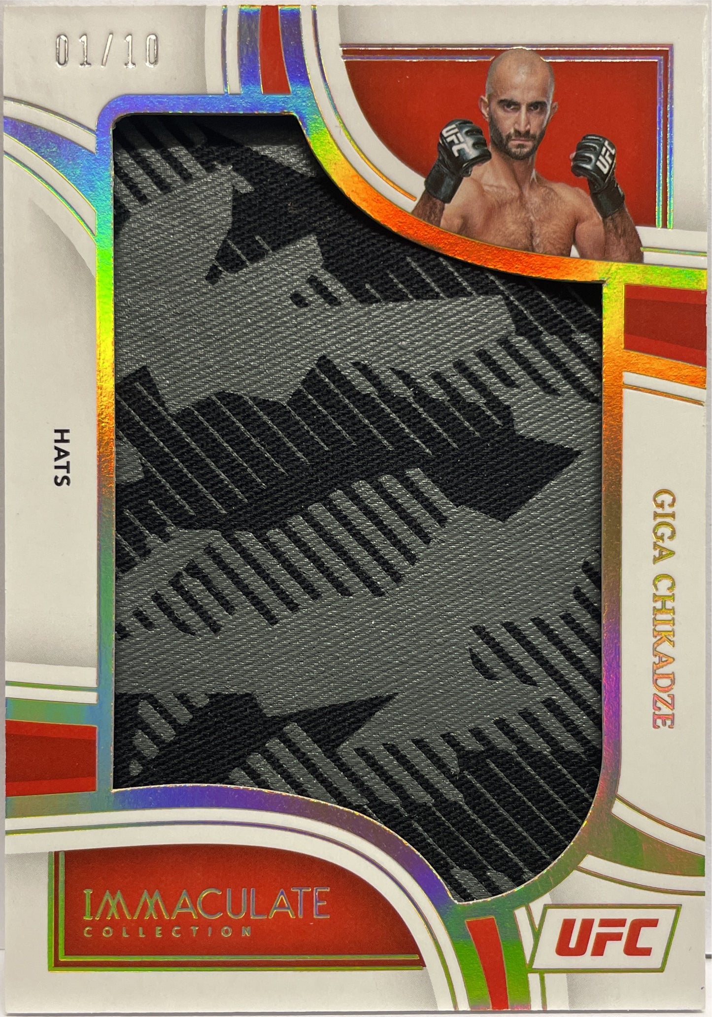 Giga Chikadze 1/10 Hats Patch Immaculate UFC 2023