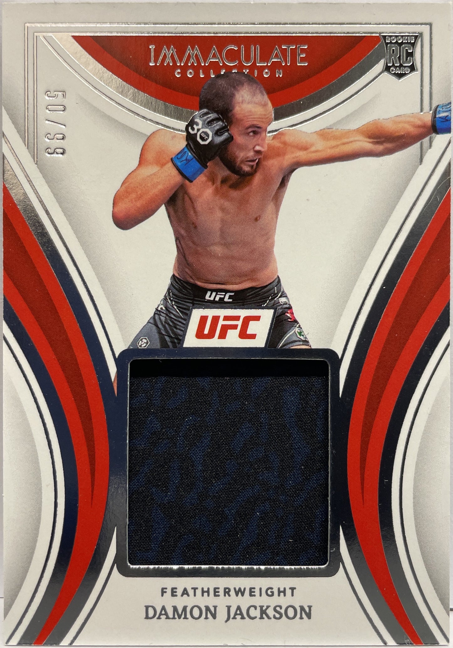 Damon Jackson 50/99 Rookie Patch Immaculate UFC 2023