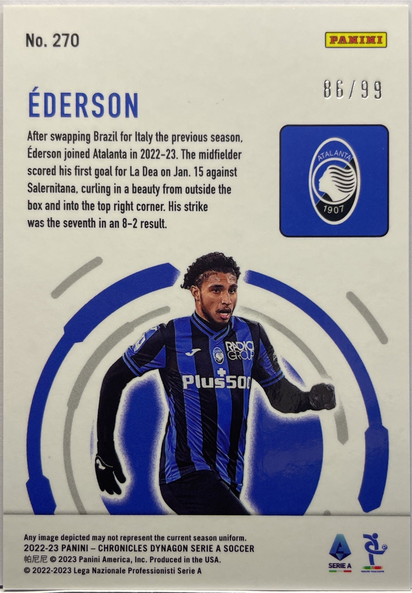 Ederson 86/99 Rookie Dynagon Chronicles 2022/23