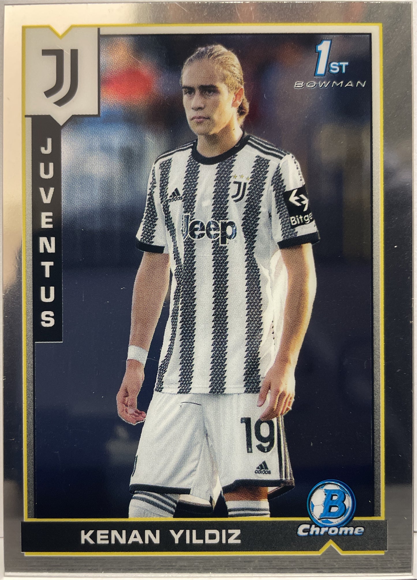 Kenan Yildiz 1ST Bowman Topps Chrome Juventus 2022/23