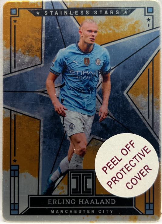 Erling Haaland 7/10 Stainless Stars Gold Impeccable Premier League 2024/25