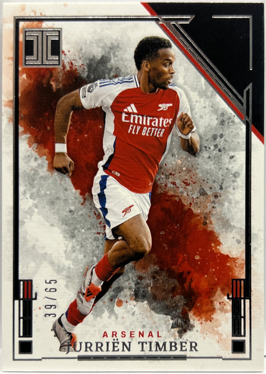 Jurrien Timber 39/65 Impeccable Premier League 2024/25