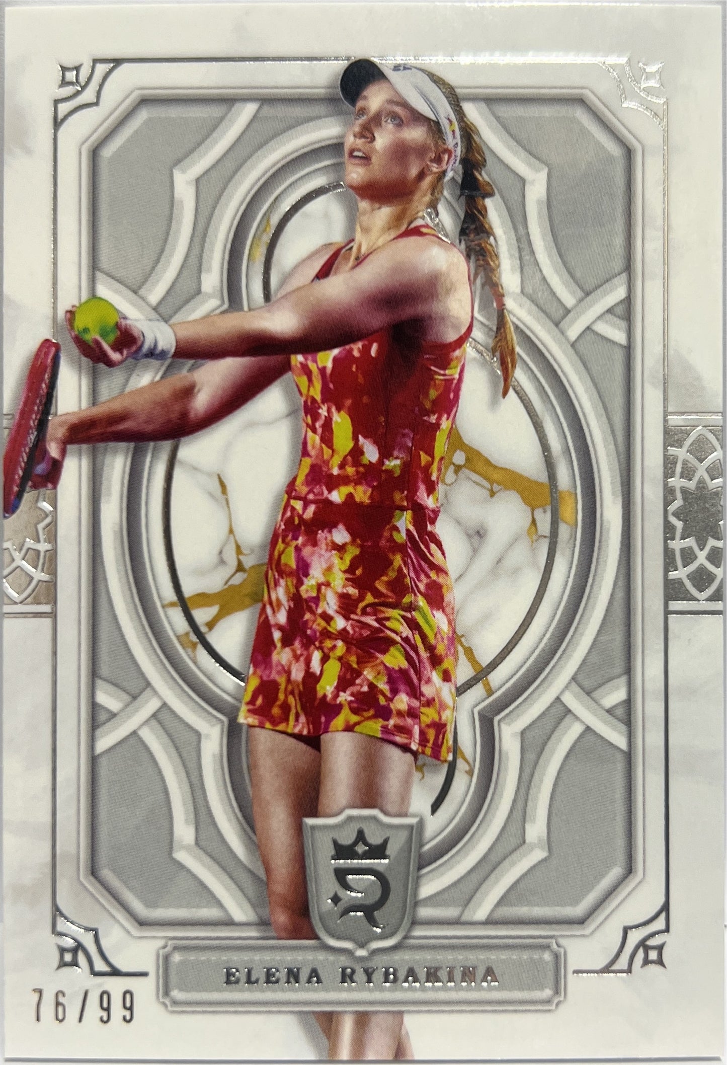 Elena Rybakina 76/99 Topps Royalty Tennis 2024