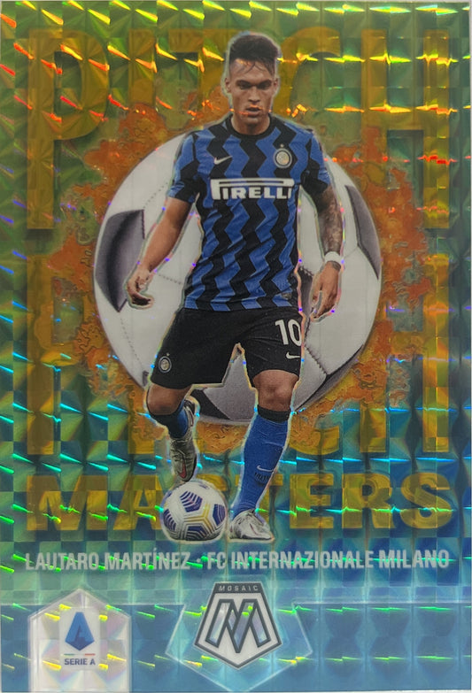Lautaro Martinez 2/10 Pitch Master Gold Mosaic Serie A 2020/21