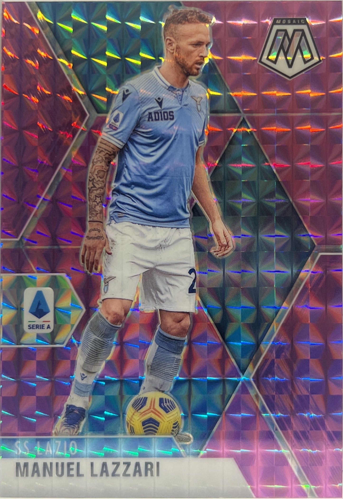 Manuel Lazzari 31/49 Purple Mosaic Serie A 2020/21