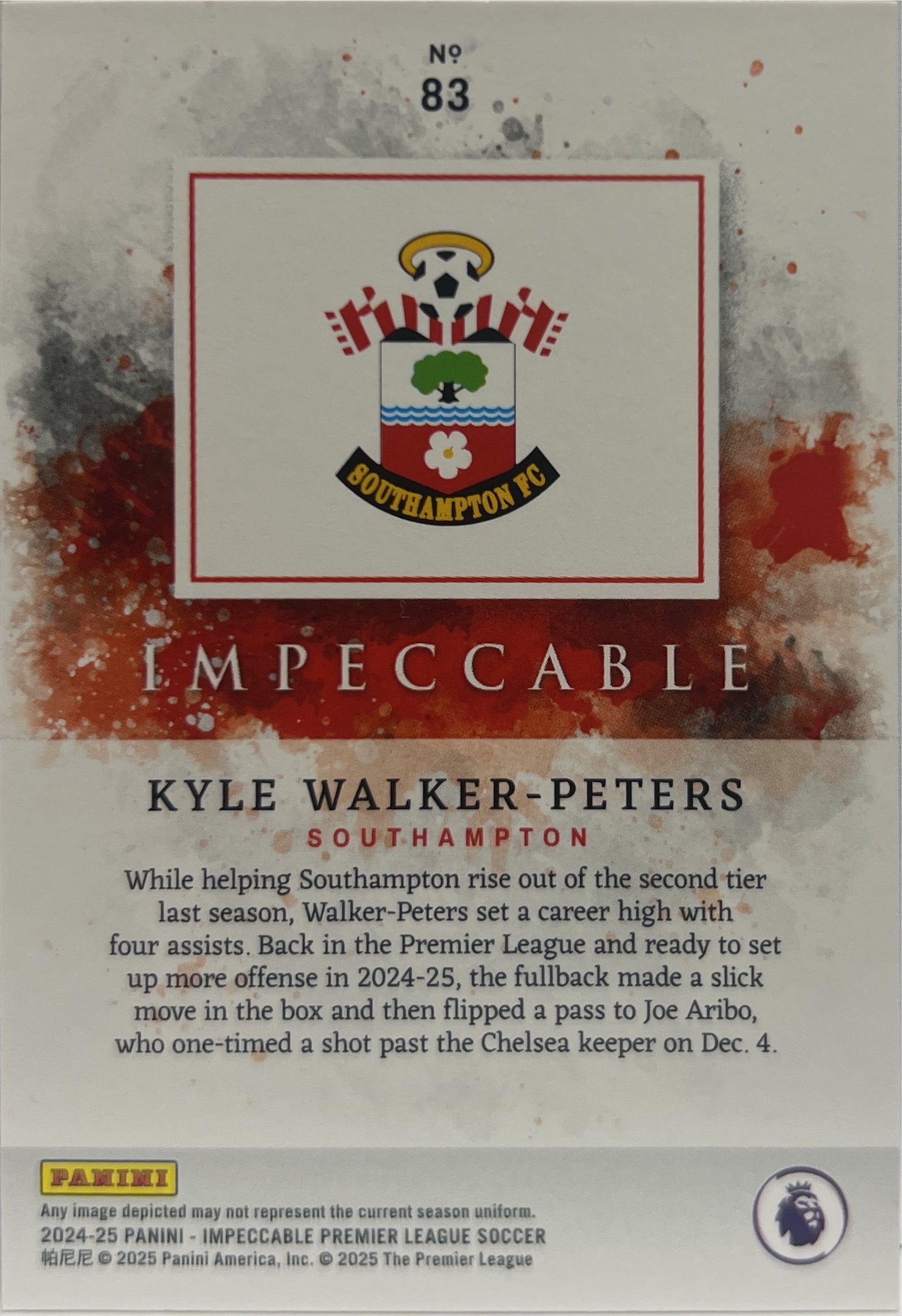 Kyle Walker Peters 65/65 Impeccable Premier League 2024/25