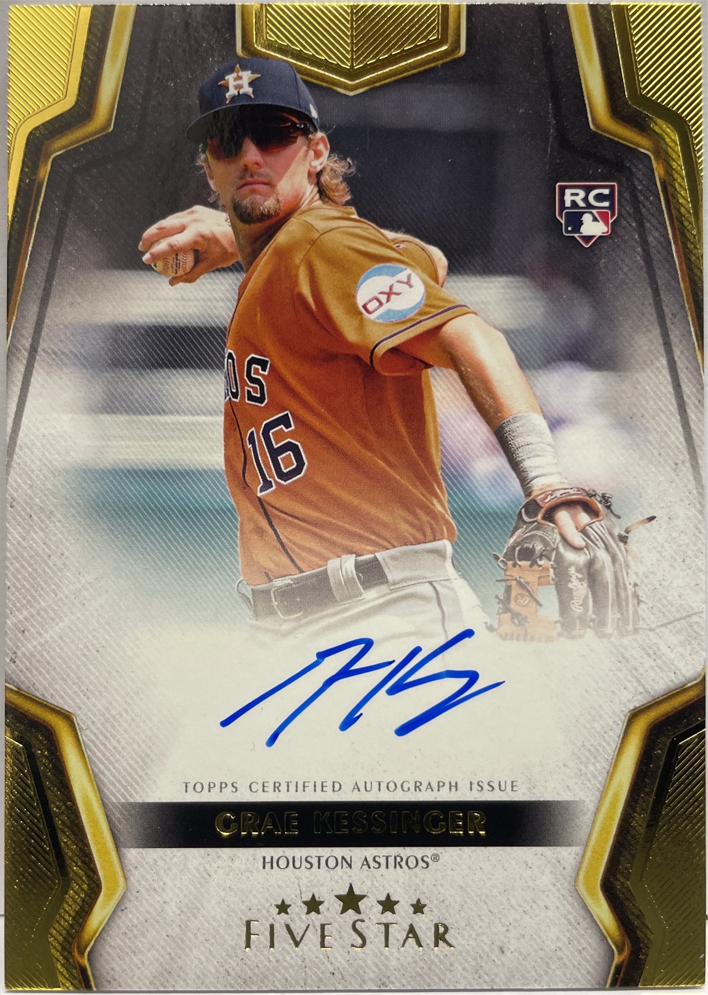 Grae Kessinger Rookie Autograph On Card Topps Five Star Baseball 2024