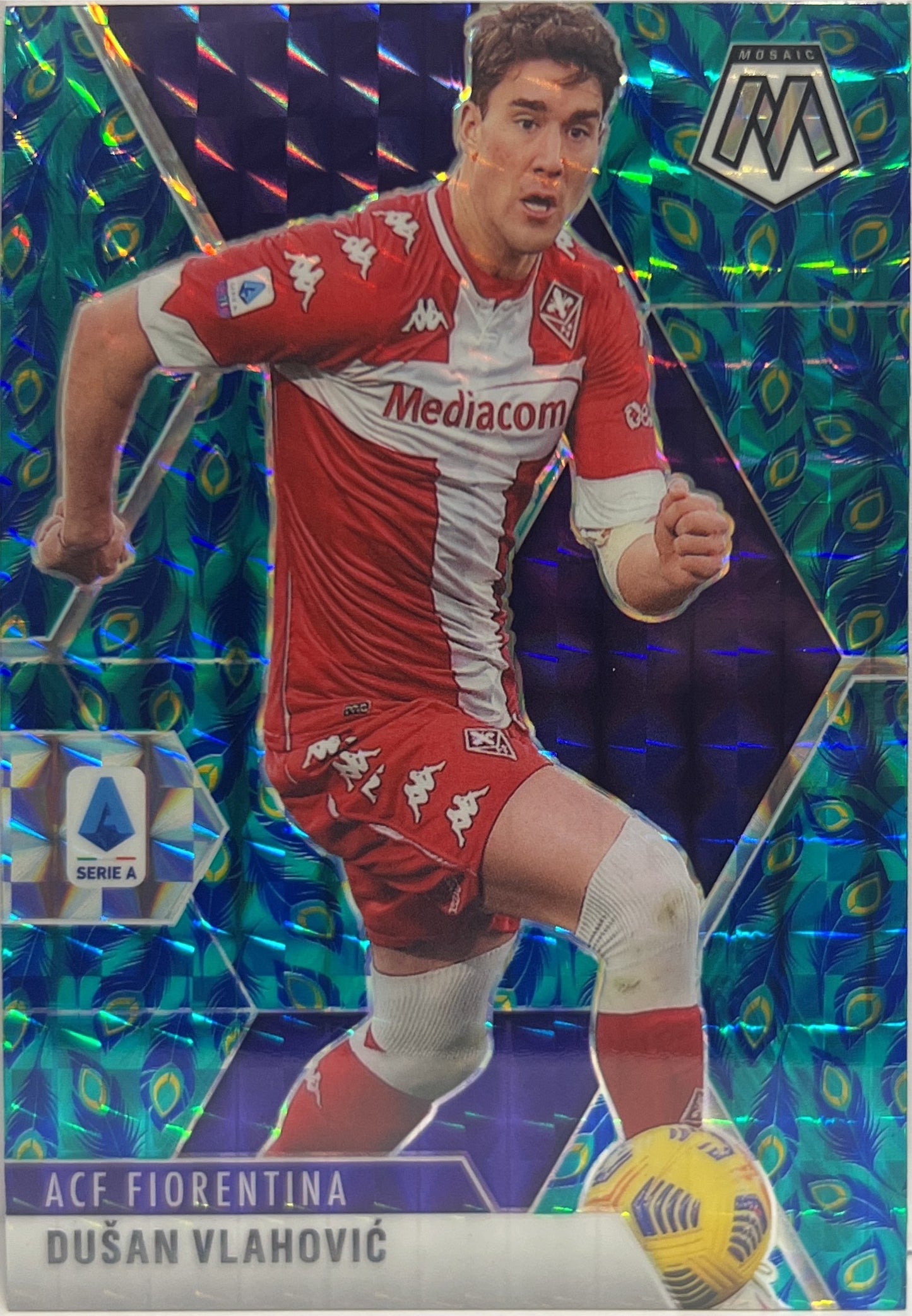Dusan Vlahovic Peacock Mosaic Serie A 2020/21