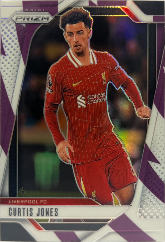 Curtis Jones 36/92 Prizm Premier League 2024/25