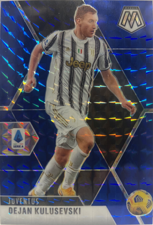 Dejan Kulusevski 81/99 Blue Mosaic Serie A 2020/21