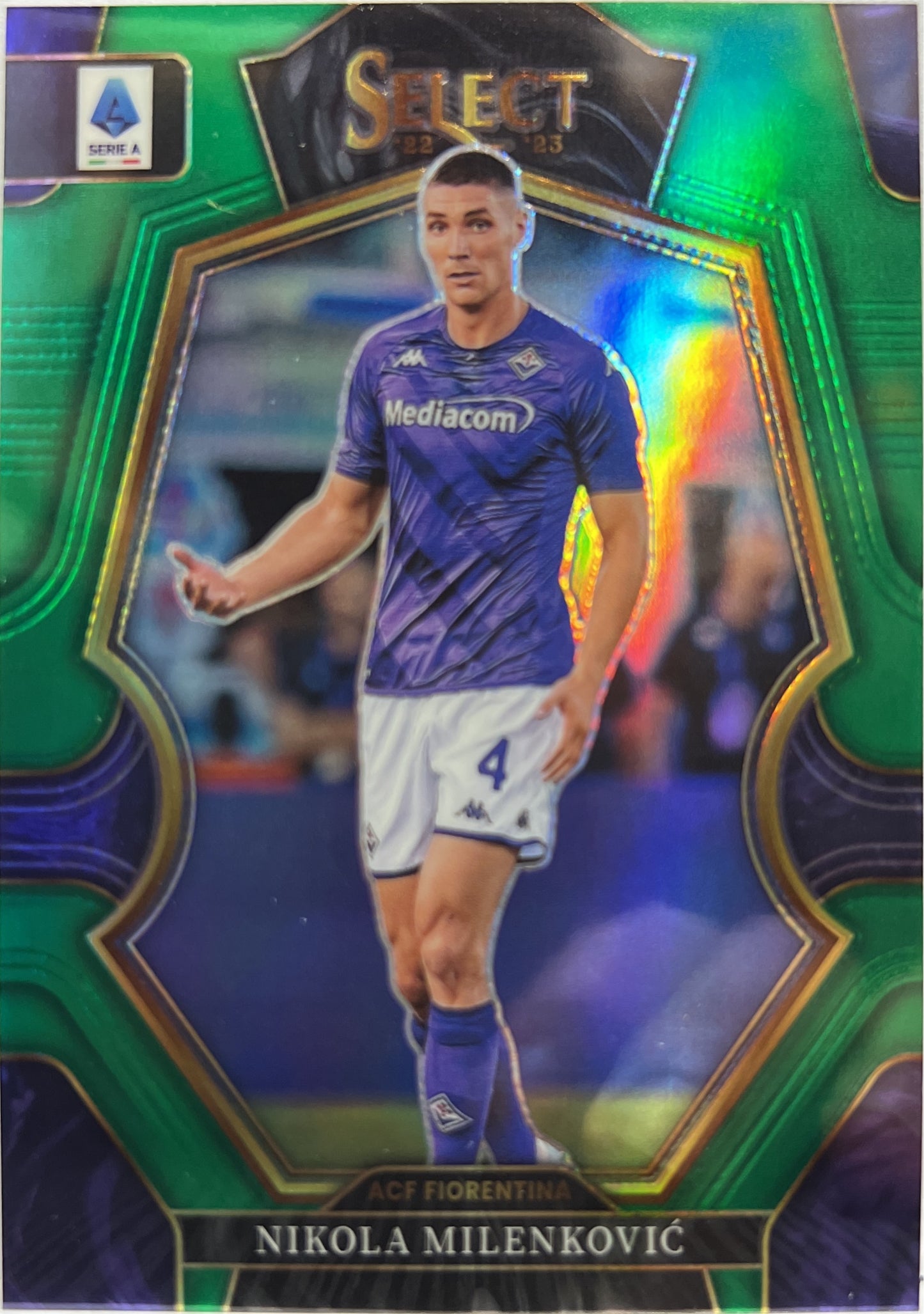 Nikola Milenkovic 3/5 Mezzanine Green Select Serie A 2022/23