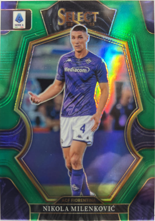 Nikola Milenkovic 3/5 Mezzanine Green Select Serie A 2022/23