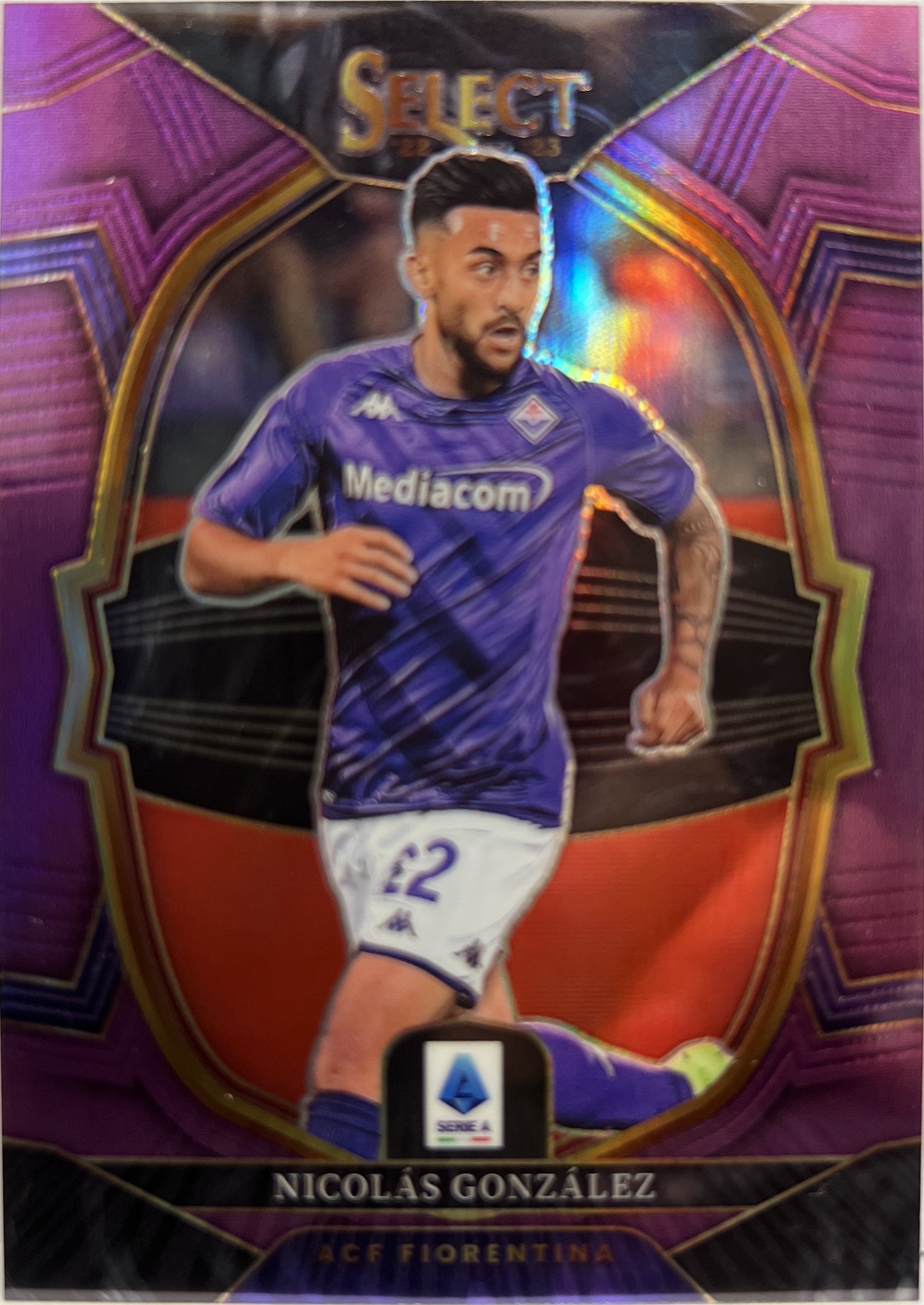 Nicolas Gonzalez 35/49 Terrace Purple Select Serie A 2022/23