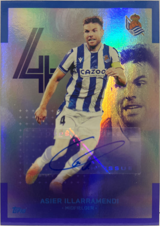 Asier Illarramendi 11/15 Autograph Topps Team Set Real Sociedad 2022/23