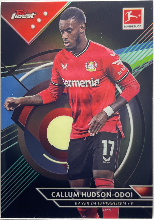 Callum Hudson-Odoi 161/199 Black Topps Finest Bundesliga 2022/23