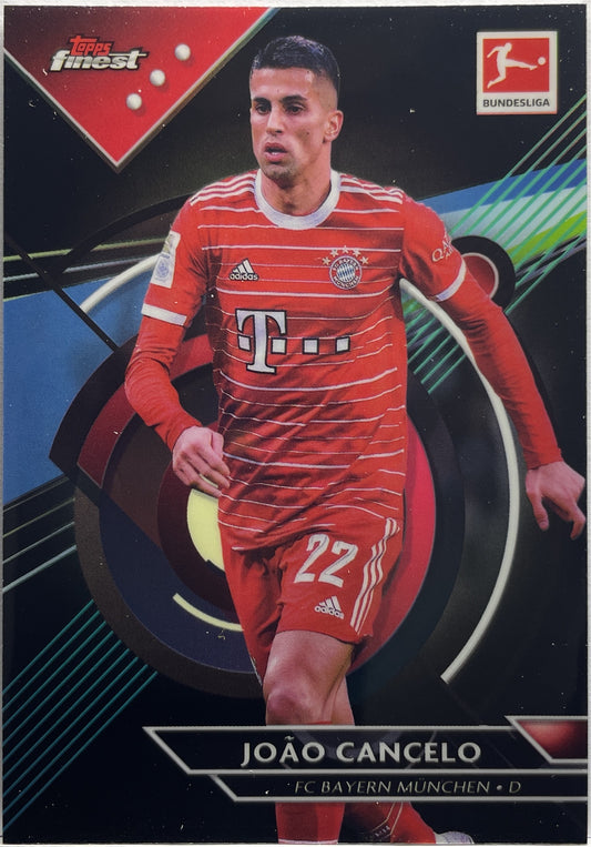 Joao Cancelo 25/199 Black Topps Finest Bundesliga 2022/23