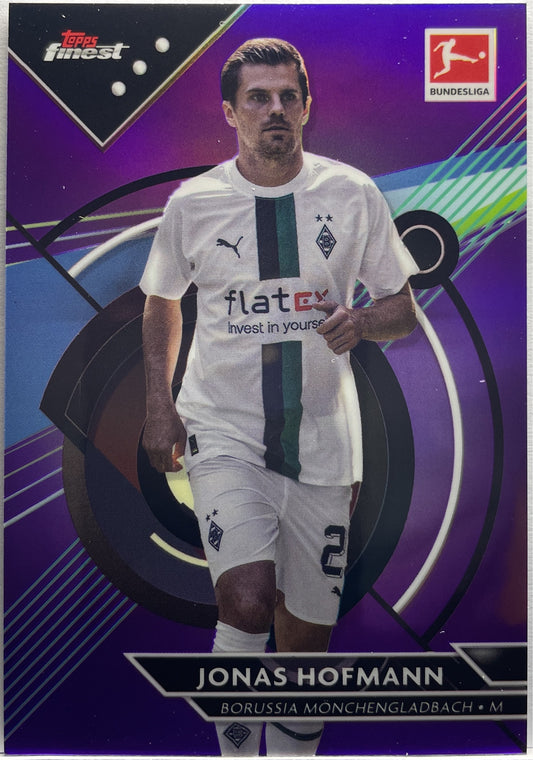 Jonas Hofmann 78/250 Purple Topps Finest Bundesliga 2022/23