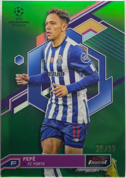 Pepe 20/99 Green Topps Finest UCC 2022/23