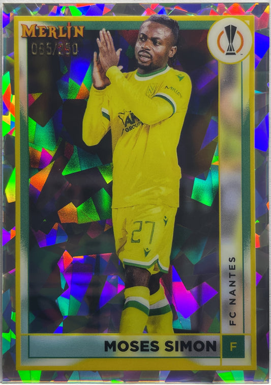 Moses Simon 65/250 Atomic Topps Chrome Merlin 2022/23