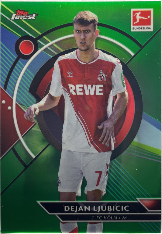 Dejan Ljubicic 23/99 Green Topps Finest Bundesliga 2022/23