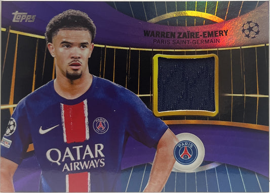 Warren Zaire Emery 27/299 Patch Topps UCC 2023/24