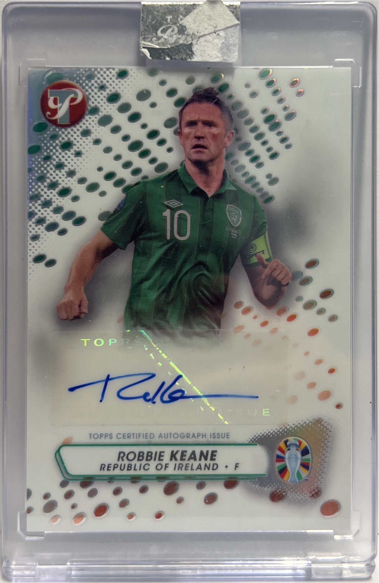 Robbie Keane Autograph Topps Pristine Road To Euro 2024