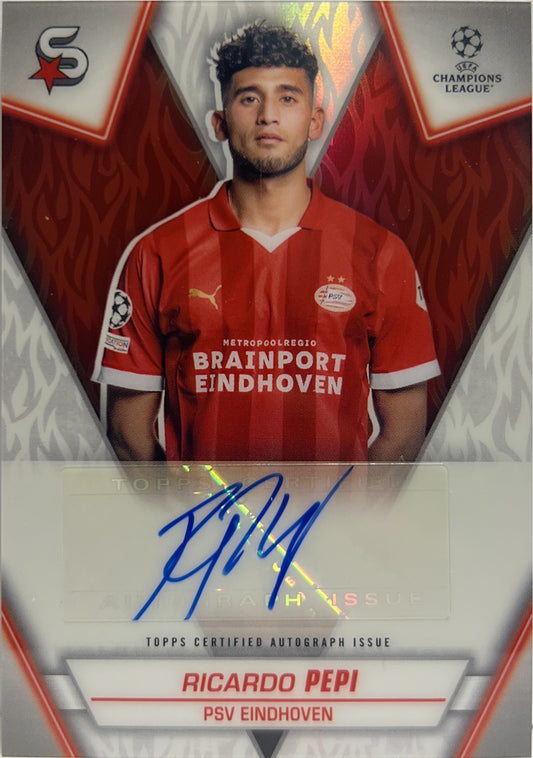 Ricardo Pepi Autograph Topps Superstars UCC 2023/24