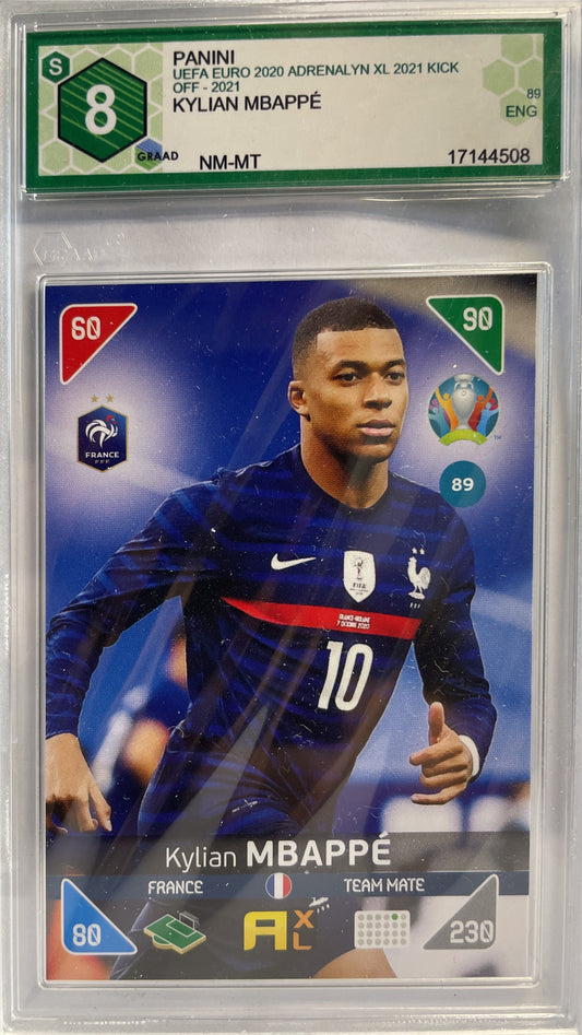 GRAAD 8 - Kylian Mbappe - Adrenalyn XL 2021