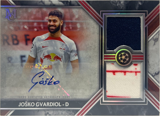 Josko Gvardiol 200/299 Patch Autograph Topps Museum 2022/23