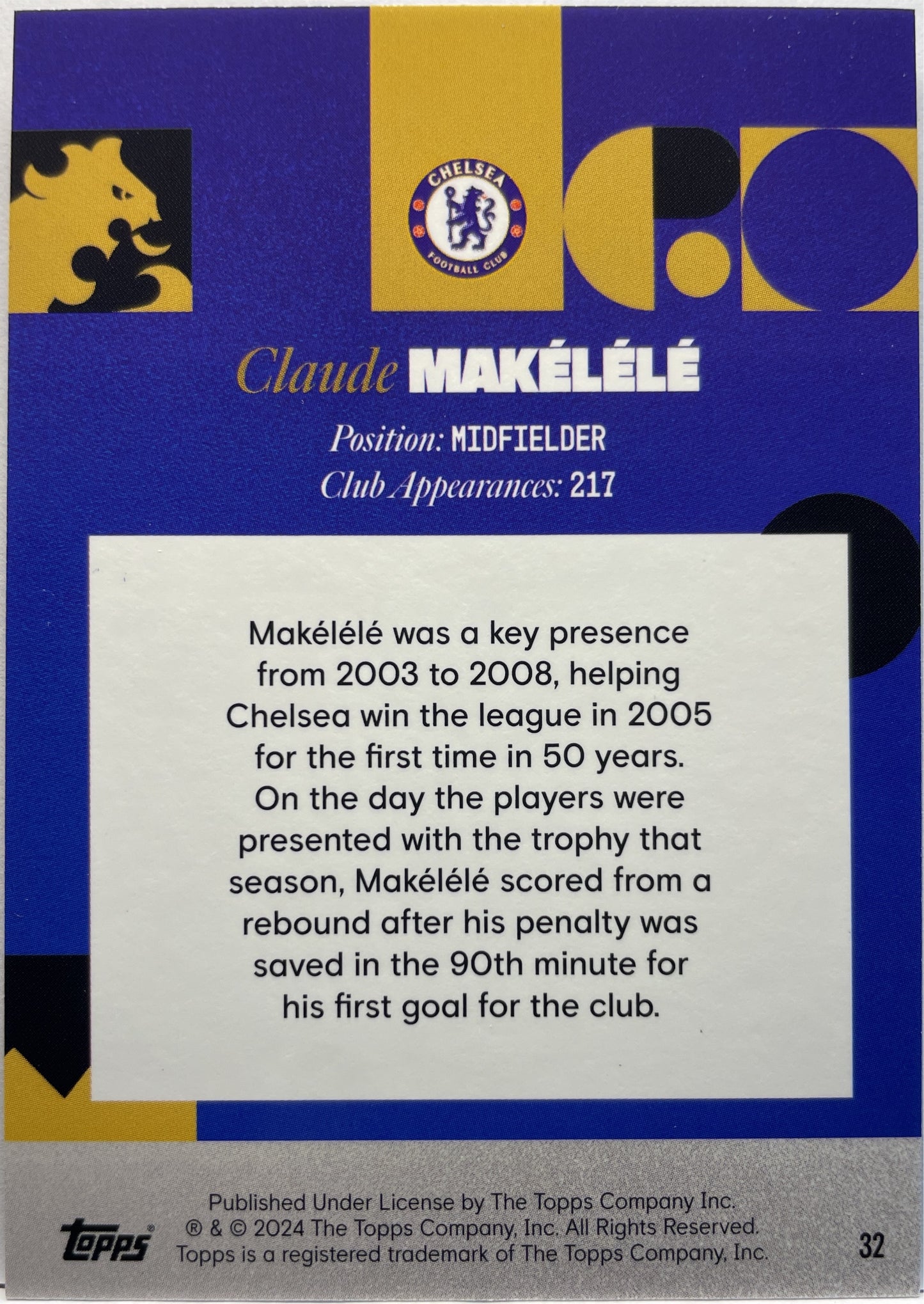 Mancolista-King's Road-Topps Chelsea Team Set 2023/24