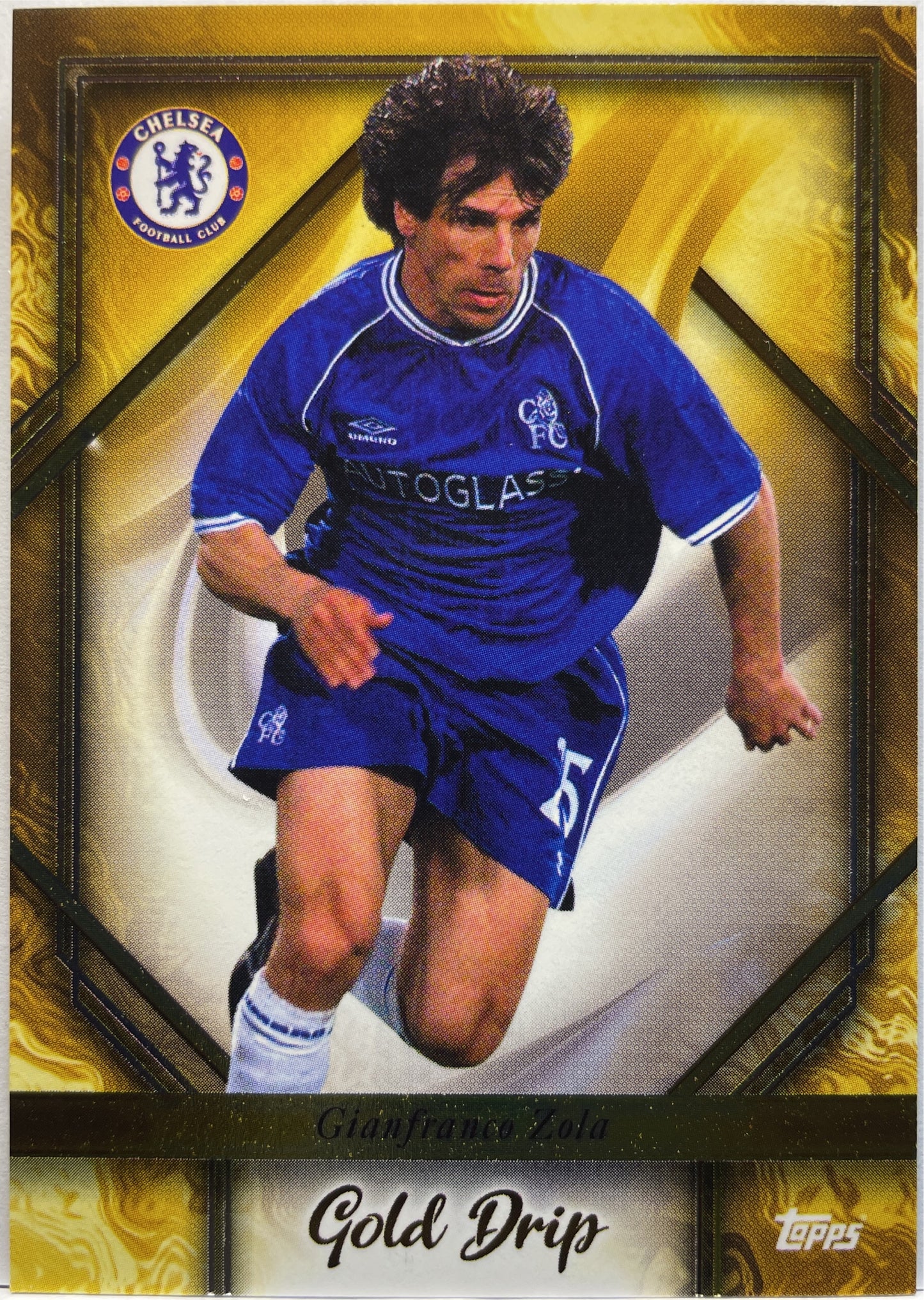 Mancolista-Gold Drip-Topps Chelsea Team Set 2023/24