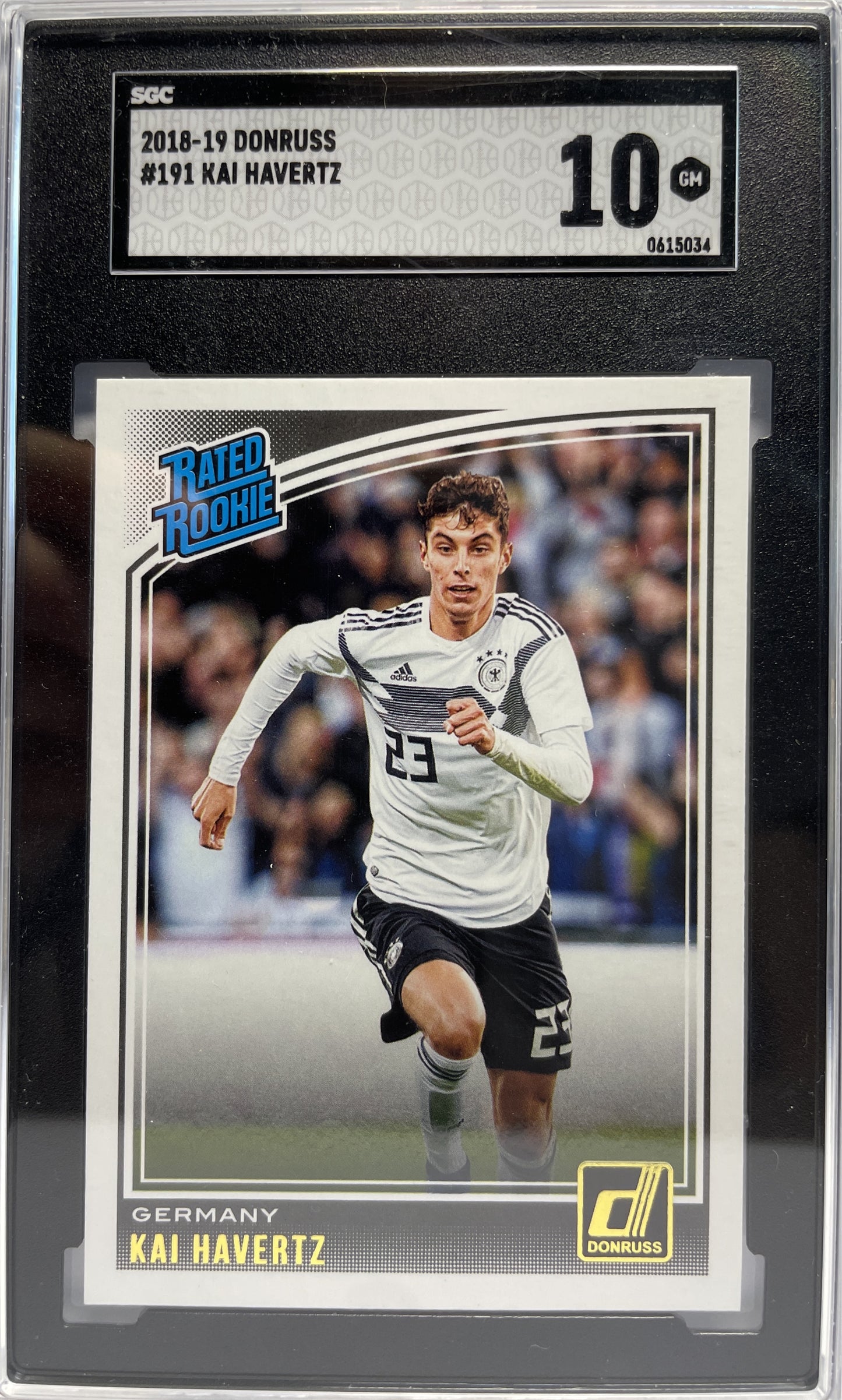 SGC 10 - Kai Havertz Rated Rookie - Donruss 2018/19