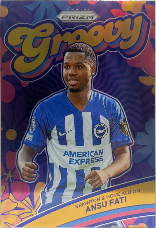 Ansu Fati Groovy Prizm Premier League 2023/24