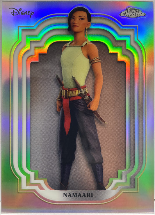 Namaari Refractor Topps Chrome Disney 2024