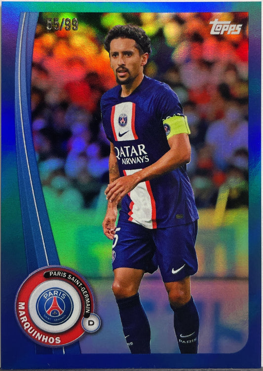 Marquinhos 55/99 Topps PSG Team Set 2022/23