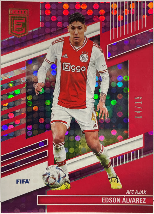 Edson Alvarez 4/15 Purple Disco Donruss Elite Fifa 2022/23