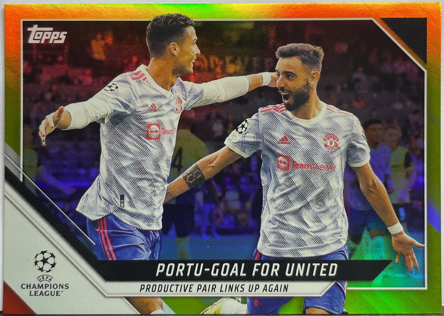 Portu Goal For United 178/250 Ronaldo Topps UCL 2021/22