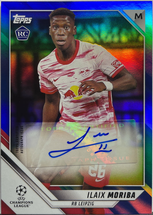 Ilaix Moriba 15/99 Rookie Autograph Topps UCL 2021/22