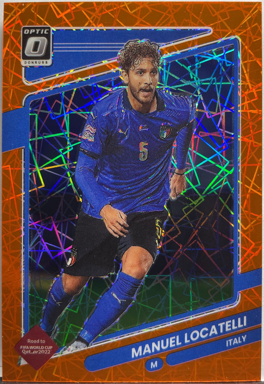 Manuel Locatelli 14/49 Orange Optic Donruss 2021/22