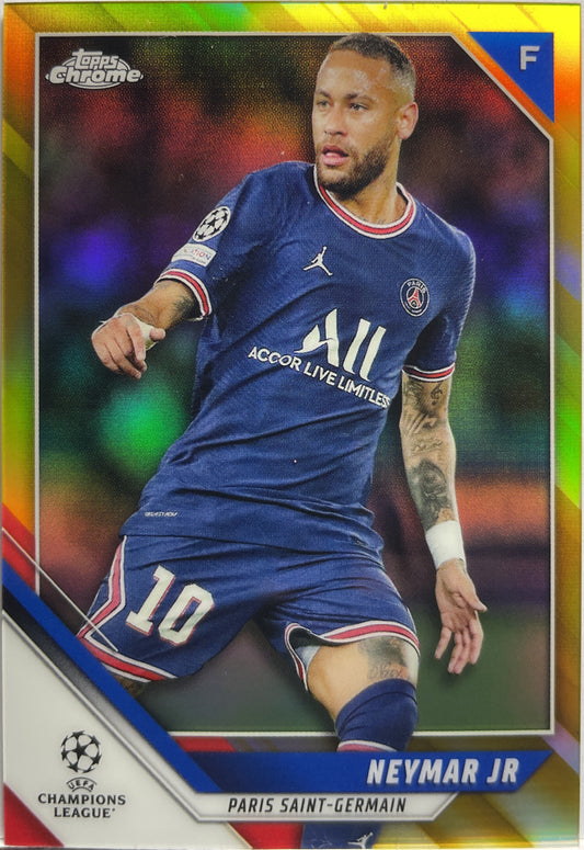 Neymar 42/50 Topps Chrome 2022/2023