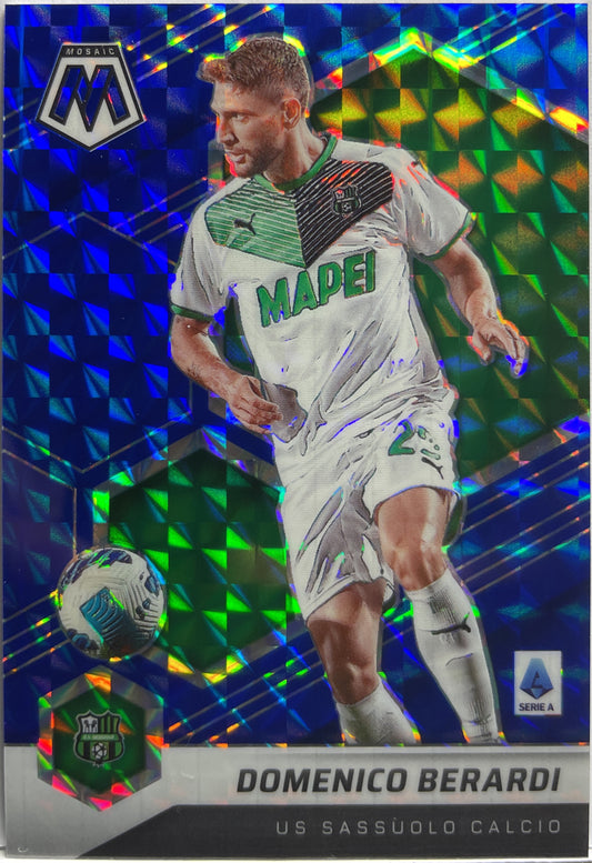 Domenico Berardi 67/99 Blue Mosaic Serie A 2021/22