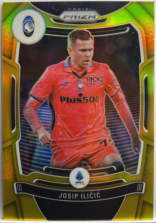 Josip Ilicic 4/10 Gold Prizm Chronicles 2021/22