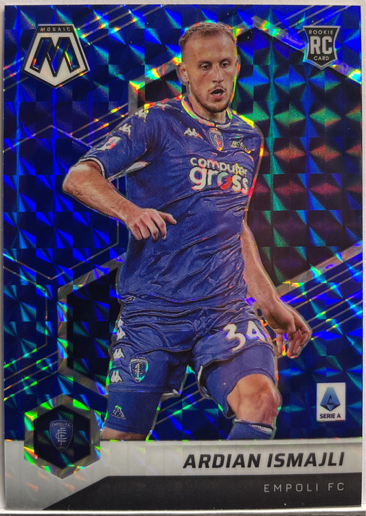 Ardian Ismajl 89/99 Rookie Blue Mosaic Serie A 2021/22