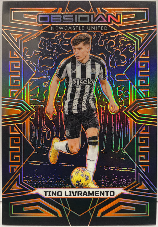 Tino Livramento 38/40 Orange Electric Etch Obsidian 2023/24